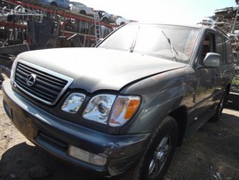 2001 LEXUS LX470 GRAY 4.7L AT 4WD Z18315